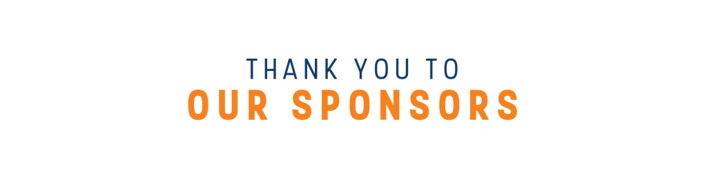Thank you to our sponsors.